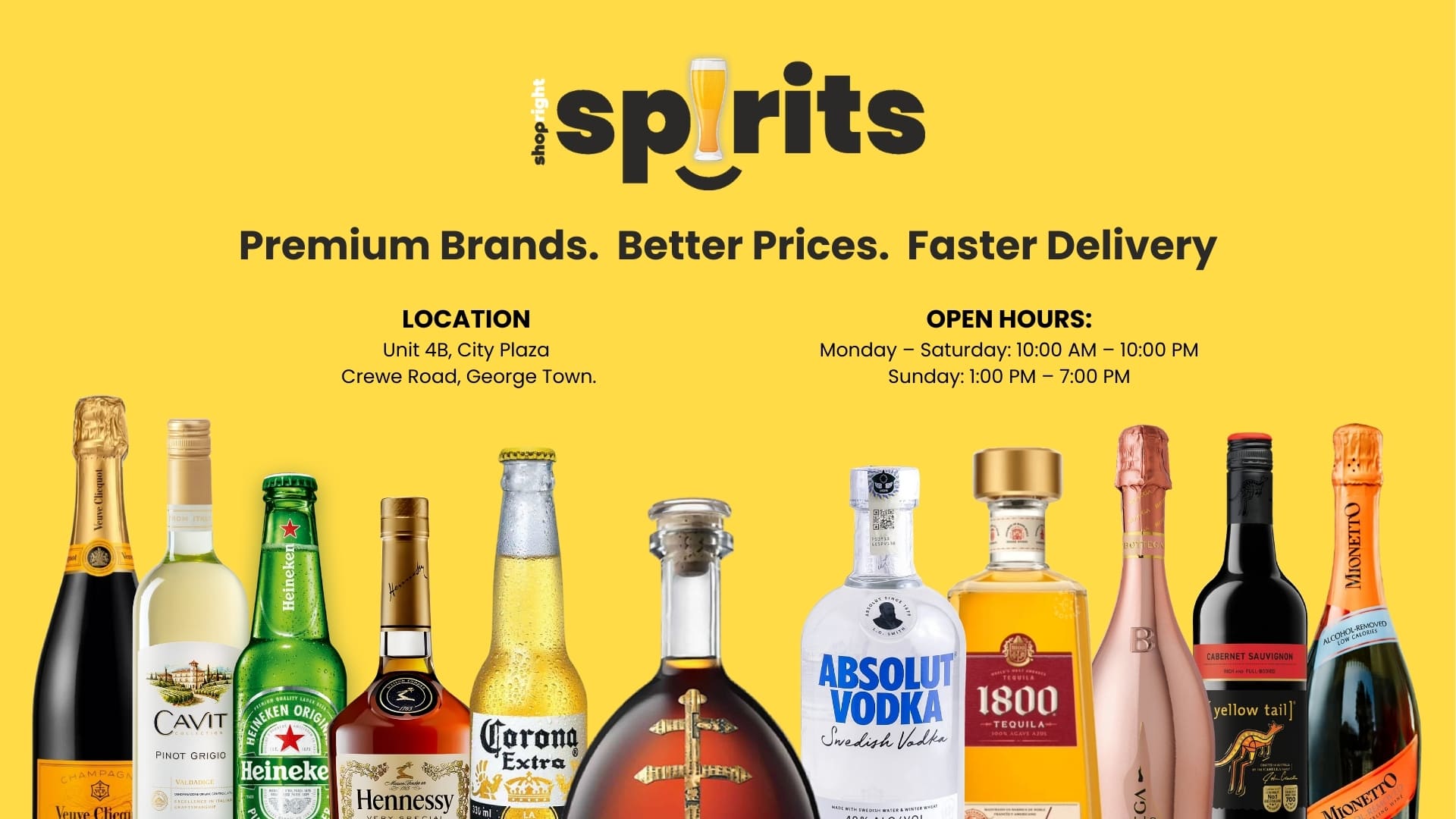 Shopright Spirits at City Plaza Cayman Islands